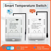 Wifi Temperature Sensor Tuya eWelink Smart Wifi Rf433 Intelligent Thermostat Temperature Switch 16A Works With Alexa Google Home