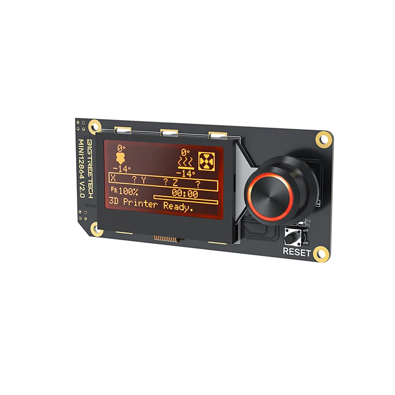 Bigtreetech-lcd Tela de Exibição Peças de Impressora 3d para Skr V1.4 Octopus V1.1 Mks Gen Mini 12864 V2.0 Rgb Light - Imagem 5