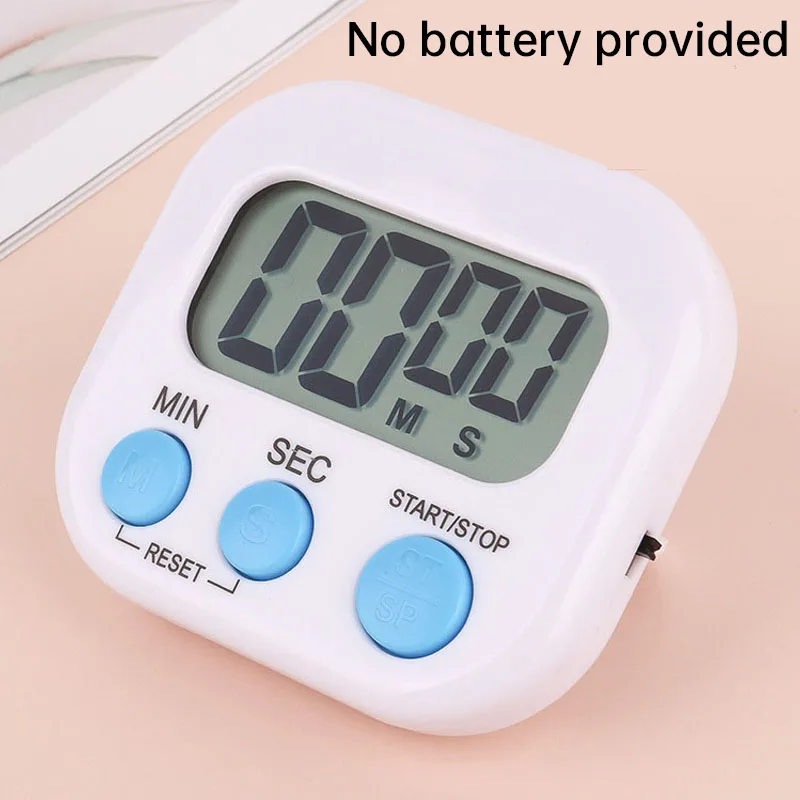 Magnetic LCD Digital Kitchen Timer with Alarm Clock Function