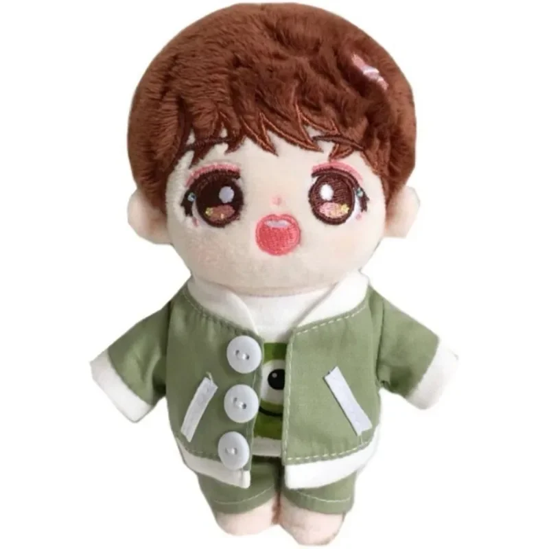 15cm 20cm Cute Green Little Monster Set Baby Clothes Star Doll Suitable Doll Clothes 5
