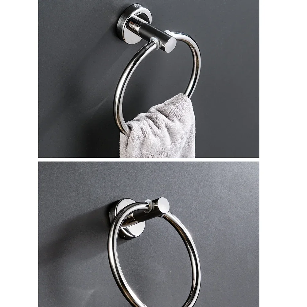 Towel Ring 304 Stainless Steel Bathroom Wall Mounted