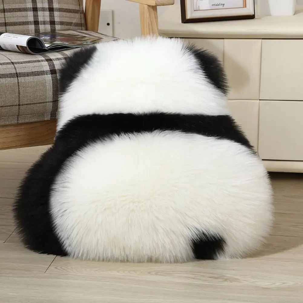 

Cute Panda Pillow Stuffed Animal Toy Soft Washable Non-Fading Animal Pillow Toy Panda Chair Seat Cushion Sofa Decor