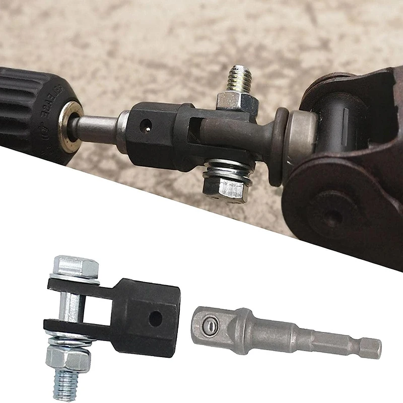 

Scissor Jack Adapter 1/2 Inch Chrome Vanadium Steel Adapter Wrench Tool Automotive Jack Drill Adapters For Impact Drills Socket