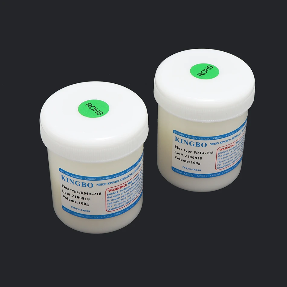 

Kingbo RMA-218 RMA-223-UV NC-559-ASM Bga Solder Flux Paste Solder 100g for SMT Reballing