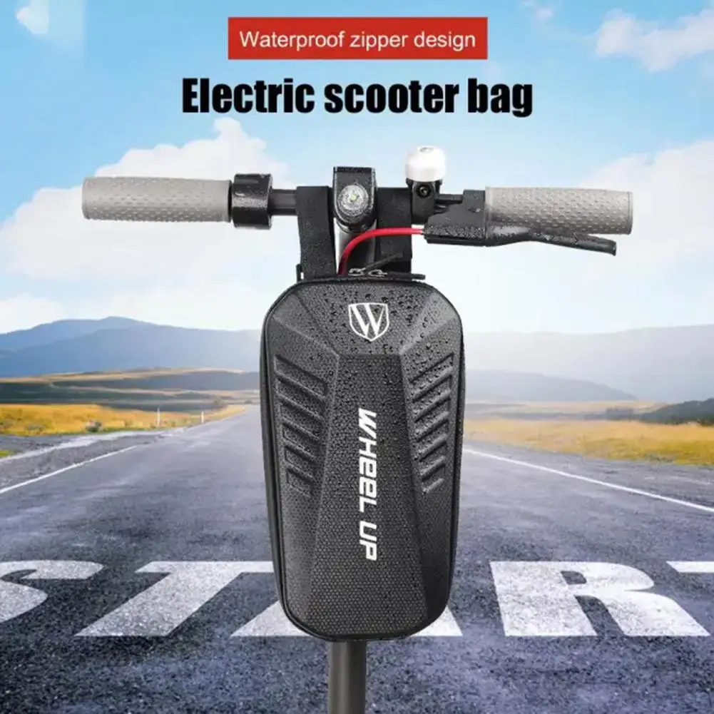 

Bike Front Bag Sturdy Pressure Resistance EVA Electric Folding Bicycle Handlebar Bag Cycling Supply