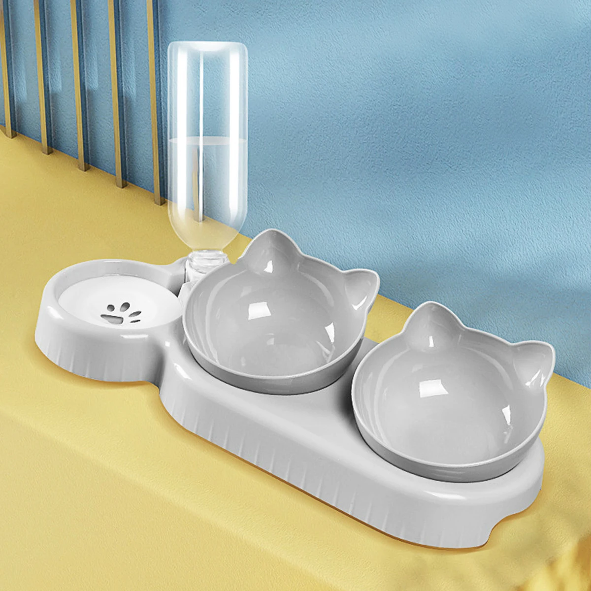 NewAutomaticPetCatBowlWaterDispenserWaterStorage3in1DogCat