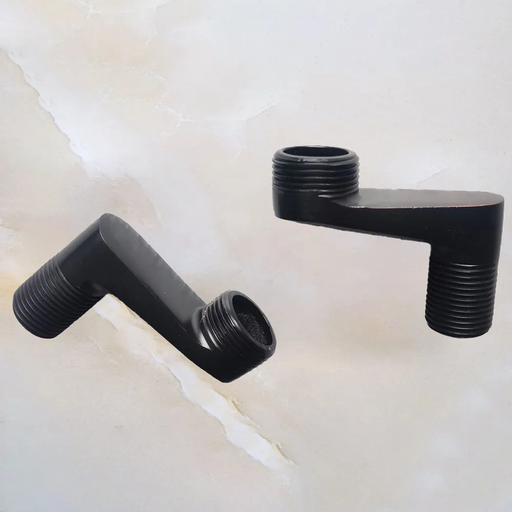 Bathroom Accessory Oil Rubbed Bronze Claw Foot Wall Mounted Bath Tub Rain Shower Faucet Adjustable Adapter Swing Arms aba128
