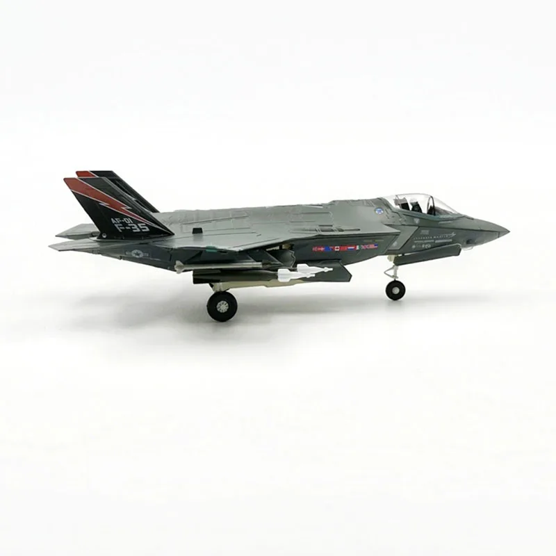 다이캐스트 금속 합금 1/72 스케일 USAF 공군 F-35 F35 F-35A 전투기 항공기 비행기 모델 장난감 컬렉션