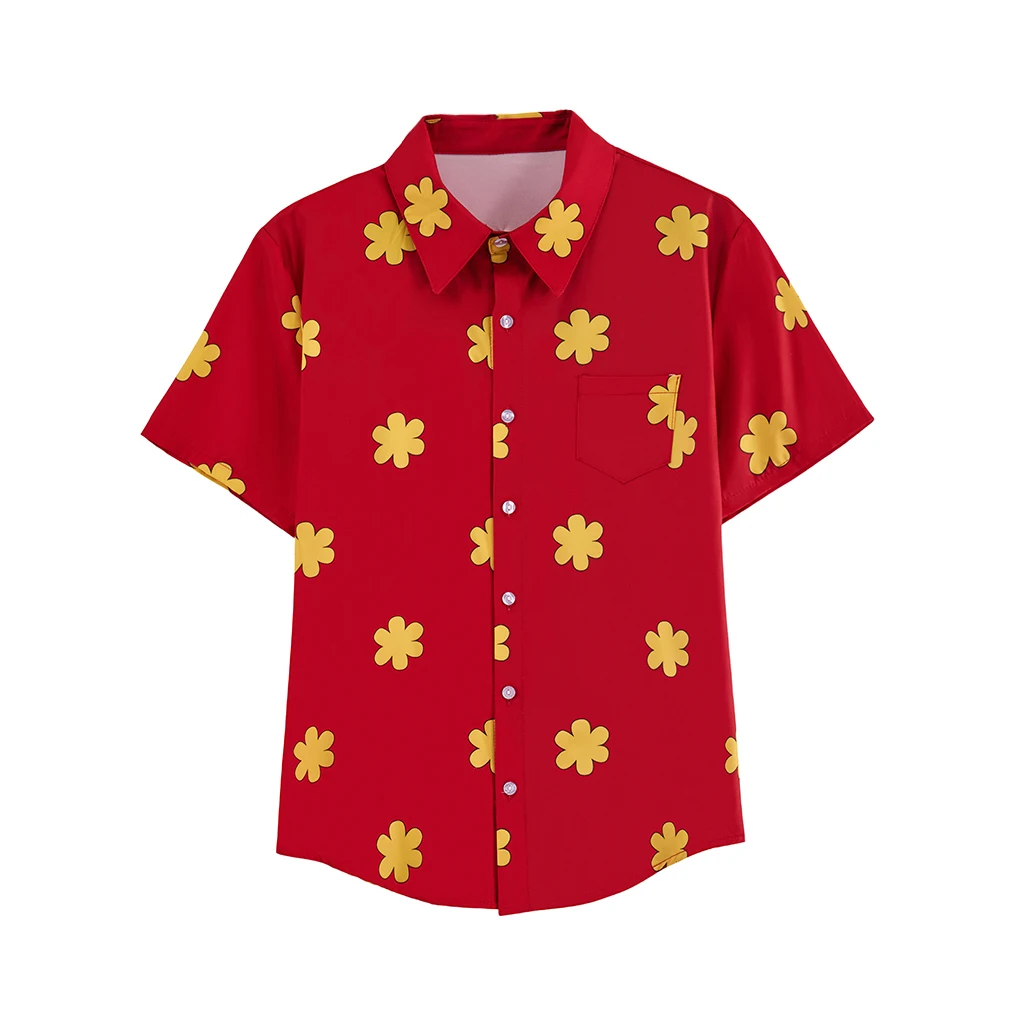 Family Guy Glenn Quagmire Cosplay Button-Up Shirt for Men (Unofficial)