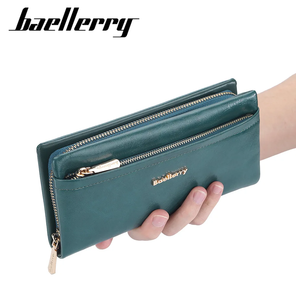 Women Wallets Long Purses Zipper Coin Pocket Card Holder Leather Wallet women wallet, zipper wallets, leather wallet, coin purse wallet, coin purse, women coin purse, women purse, card wallet