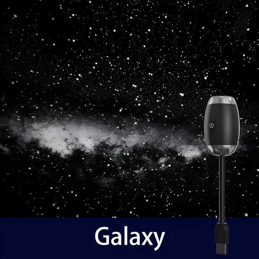 USB Ceiling Starry Sky Projector Light Newest Mini Atmosphere Night Light for Car Home Atmosphere Lighting Room Decor Wall Gift