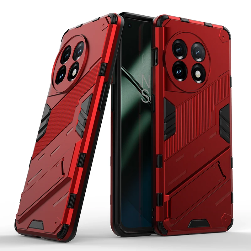 Per Oneplus Nord Ce 3 Lite Nord N200 Nord 2 Nord N30 Nord 3 Ace 10R 10T Ace2 Ace 2V 11R 11 Antiurto Armor Kickstand Cover