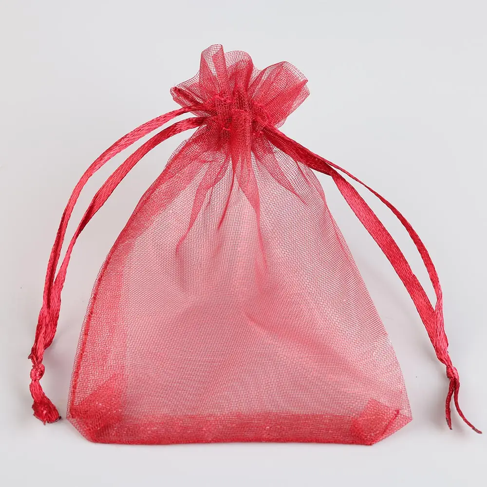 Organza zakje wit leuke cadeau zakjes - Kralenwinkel Albertien