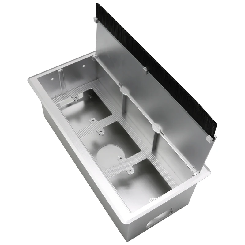 mesa retângulo fio capa cabo grommet escritório mesa fio buraco capa mesa cabo