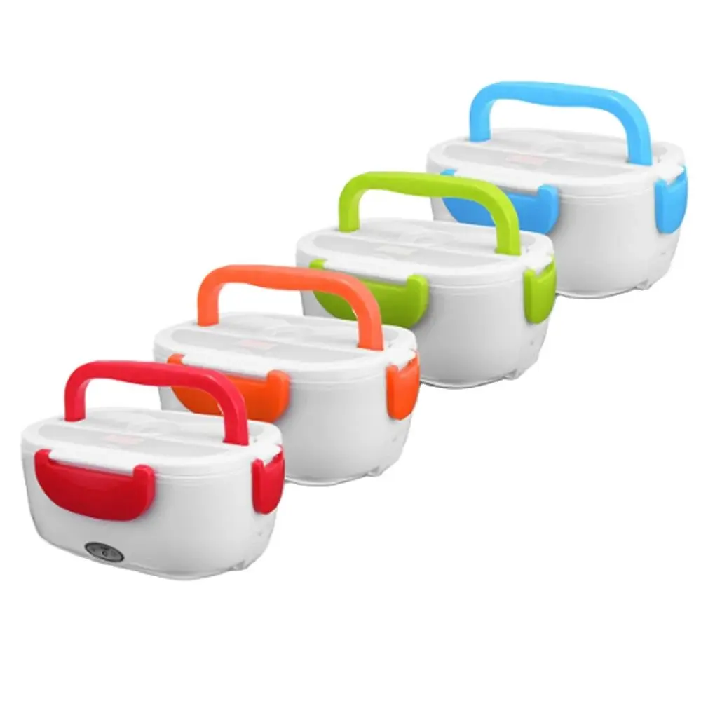 

Ланч-бокс с электроподогревом, рандомный, подогреватель еды из нержавеющей стали, изоляционный контейнер для школы и офиса