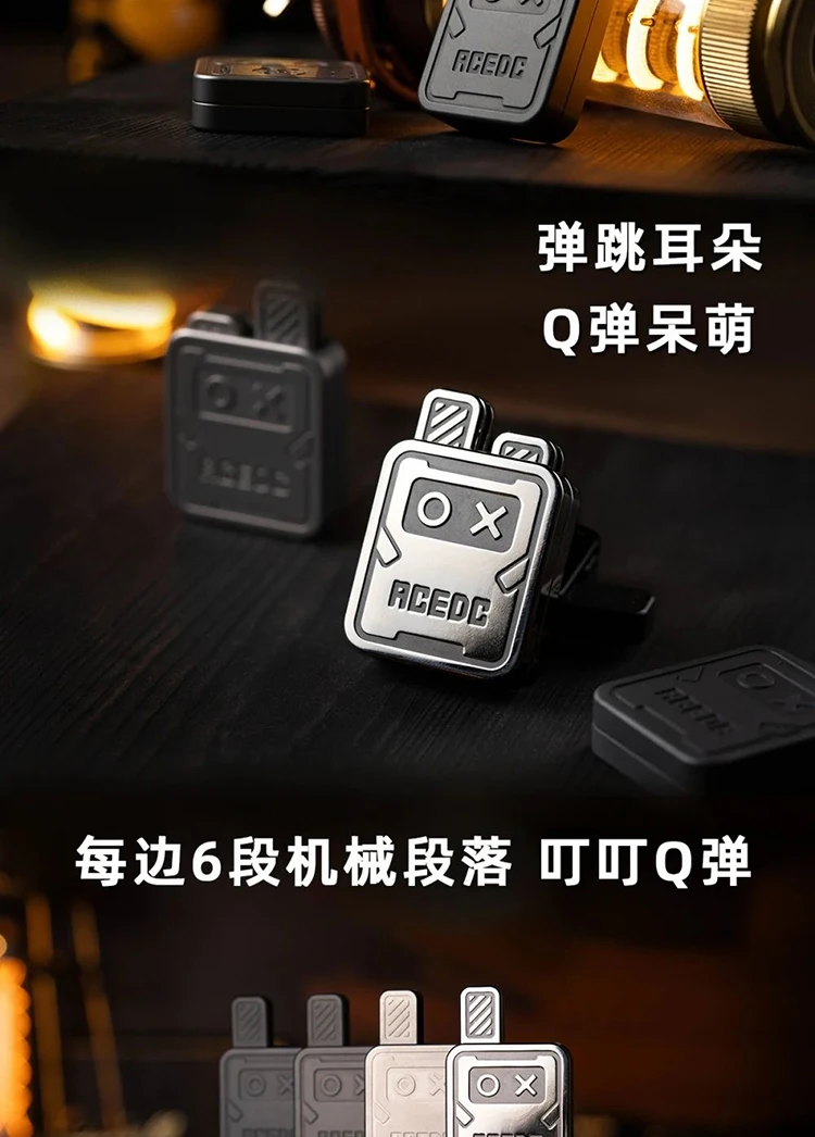 ACEdc Rabbot Cute Push Slider Fidget Spinner Cube Desk