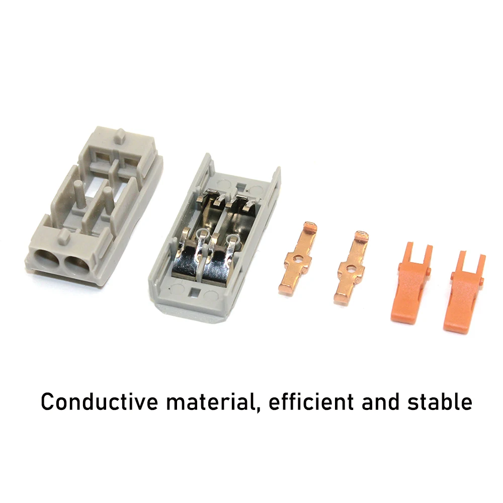 Quick Wire Connector Universal Compact Wiring Splicing Conector Electrical Push In Lighting Terminal Block Connector 5/10pcs
