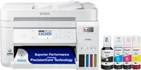 3850 Wireless Color All-in-One Cartridge-Free Supertank Printer with Scanner, Copier, ADF and Ethernet,White 1