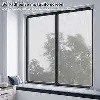Secure Fit Window Screen Magnetic Anti-mosquito Screen with Strong Adhesion Adjustable Mesh Window for Insect Prevention 2