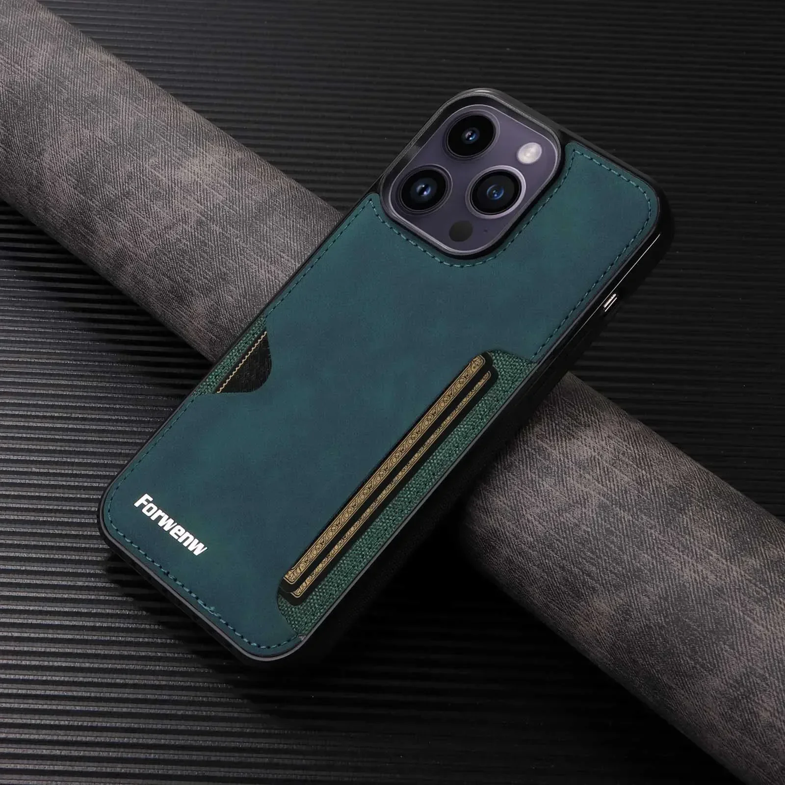 Premium Wallet PU Leather Phone Case with Card Holder and Enhanced Protection