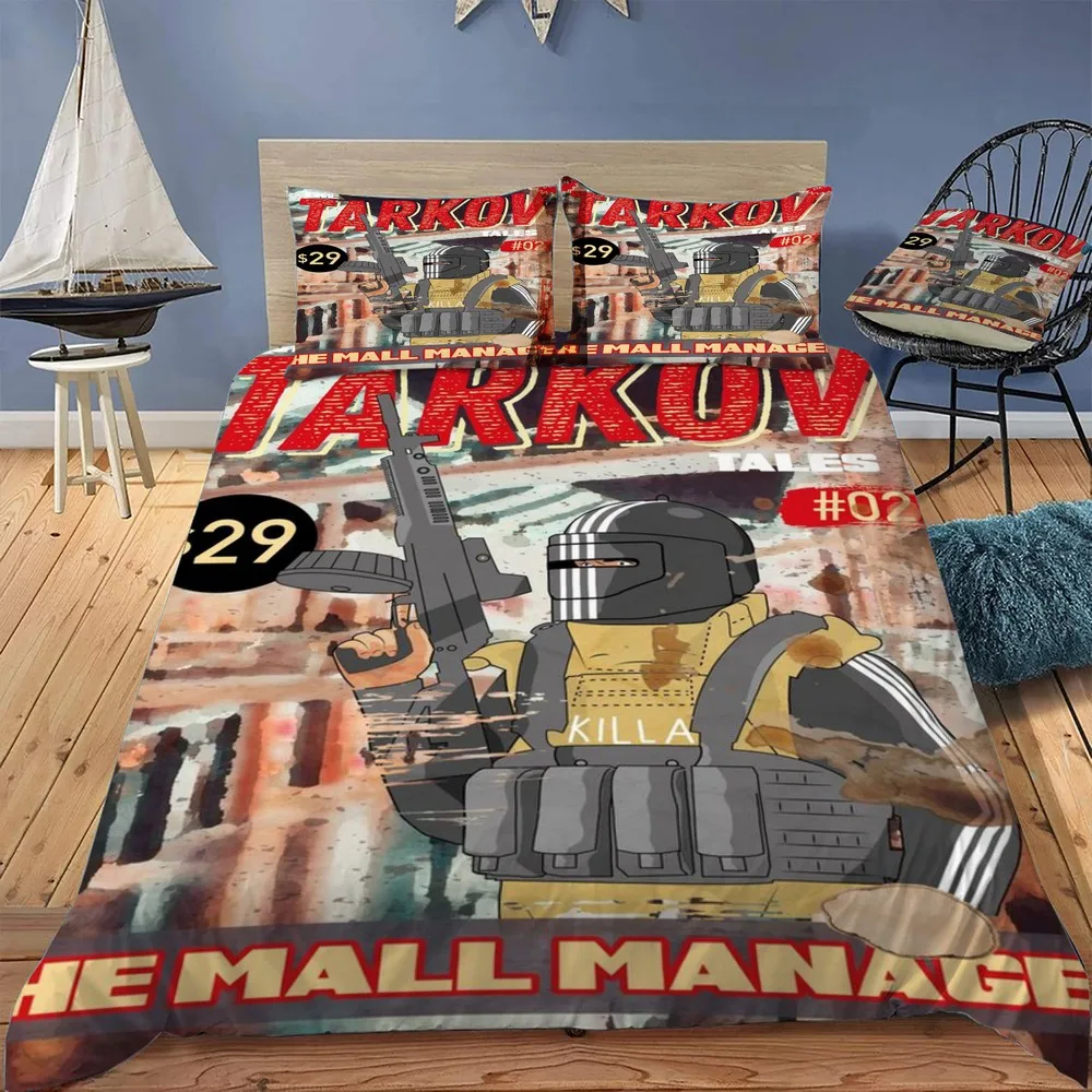 

Комплект постельного белья tarov Tales Killa V2 для спальни, мягкие покрывала для двуспальной кровати, пододеяльник, качественный пододеяльник и наволочка