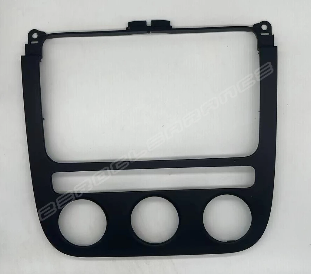 Automatic CD Frame Climate Control Switch Panel Trim Black Radio Trim for VW Je.tta 2005 2006 2007 2008 2009 2010 1KD 858 069