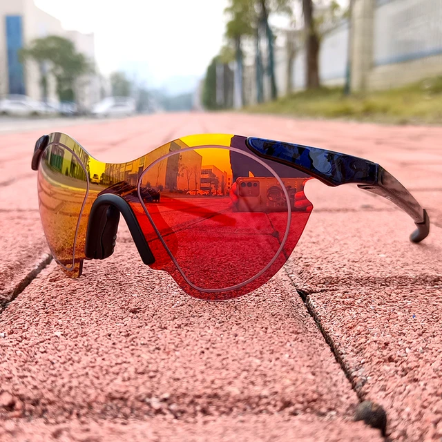 Gafas de sol polarizadas para ciclismo para hombre y mujer, lentes