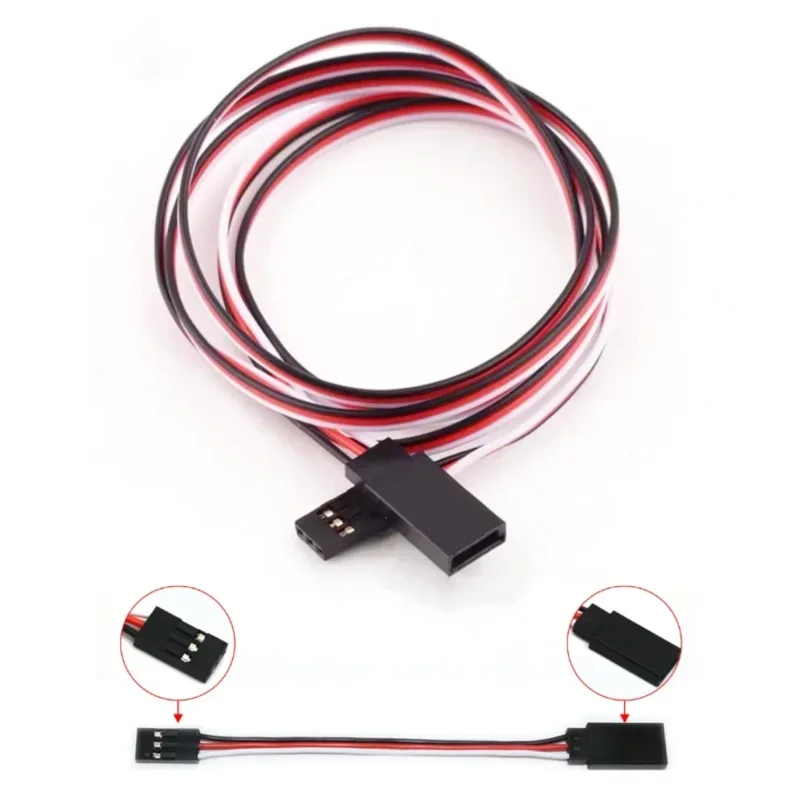 Fil de silicone 100-1000mm pour RC, 10 pcs, multicolore