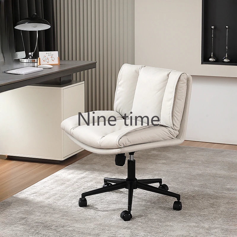 Elastic Leather Chairs Adjustable Extension Organizer Lazy Office Chairs Schoolboy Professional Silla Plegable Home Furniture vintage professional office chairs lazy massage elastic organizer gaming chair comfortable adjustable sillas de playa furniture