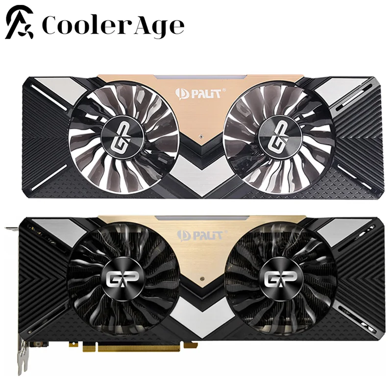 para Palit Geforce Rtx 2080 ti Placa Gráfica Ventilador de Refrigeração com Case 87 mm Ga92s2h Rtx2080ti Substituição Placa Gráfica fã Gpu