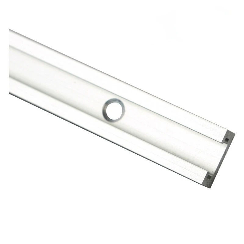 Guia Para Sierra Circular Riel De Aluminio Con Ranura En T 400mm - Incluye Tornillos Y Bloques Deslizantes, Ideal Para Carpintería O Bricolaje Riel De Perfil De Aluminio