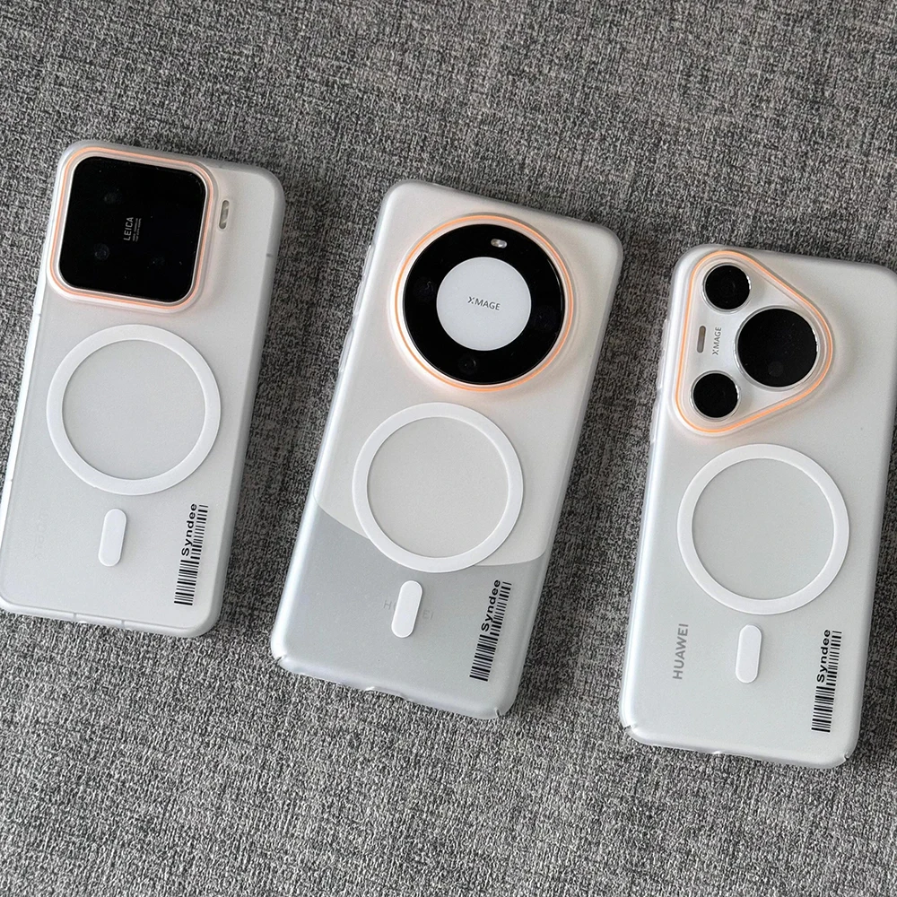 Luxury Magnetic Shockproof Wireless Charging Case