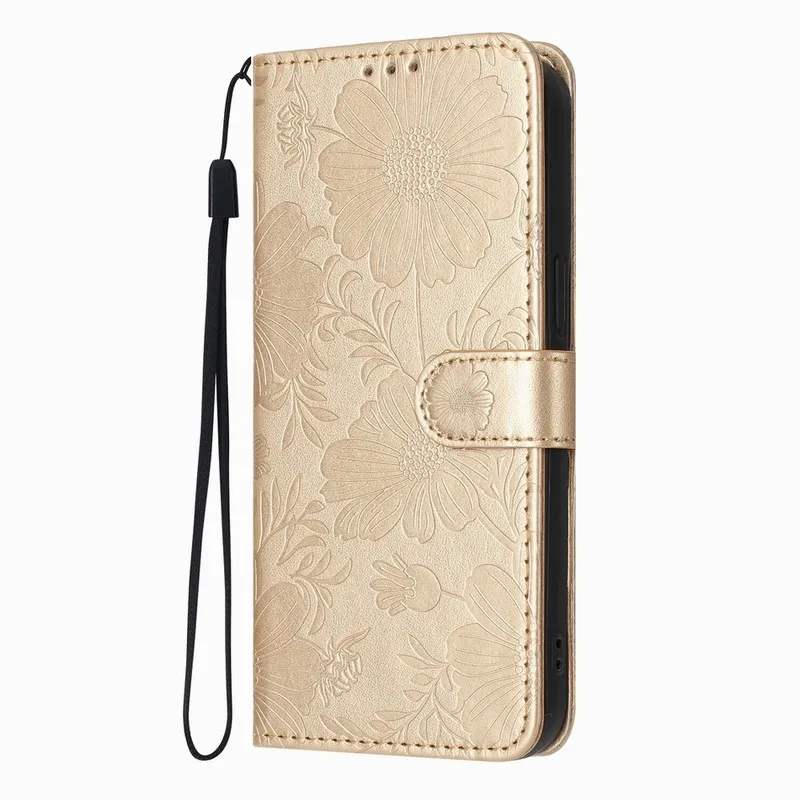Stylish Women's and Kids' Leather Wallet Phone Case