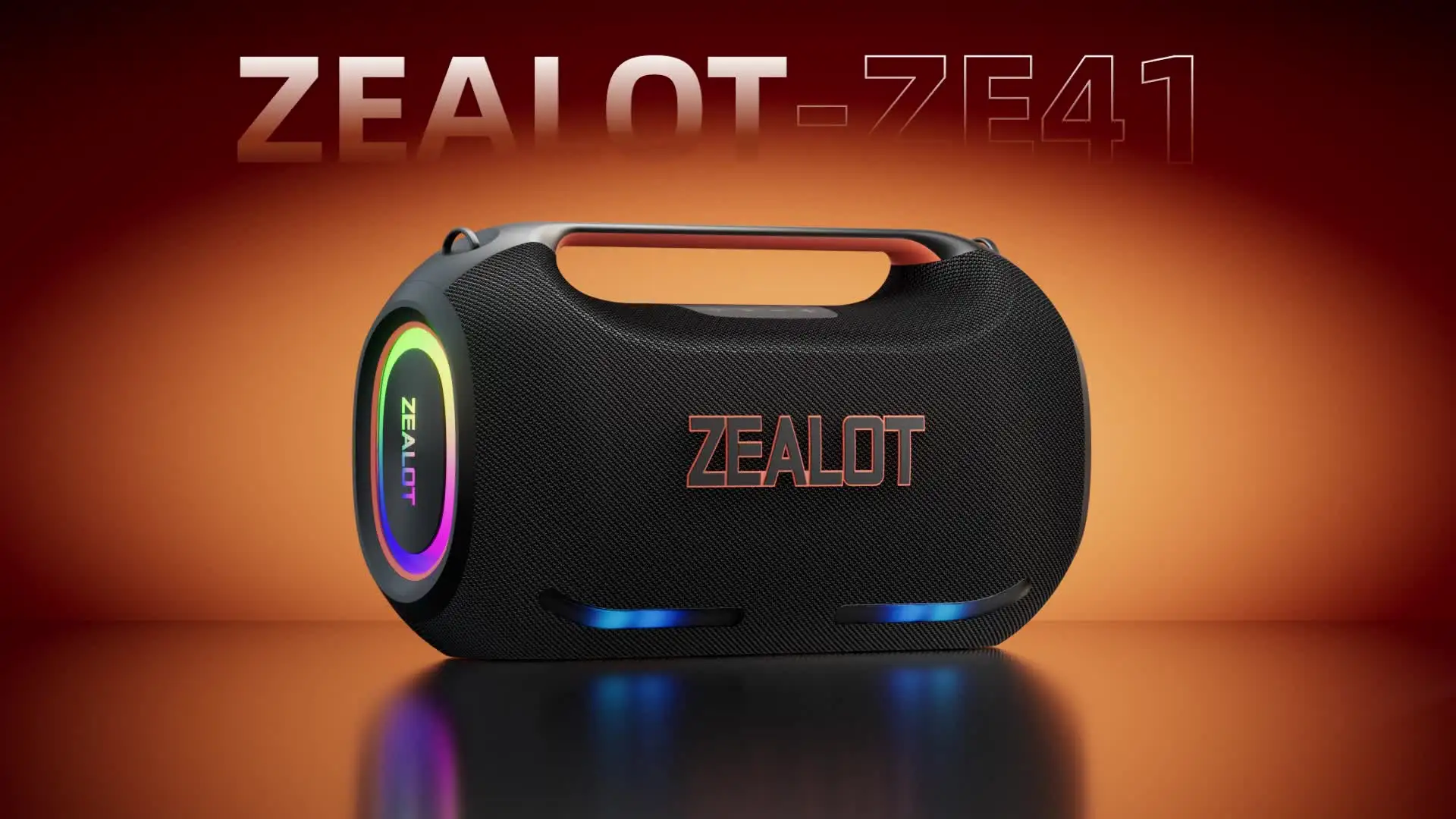 ZEALOT-ZE41 250W Portable Bluetooth Speaker High Volume Waterproof