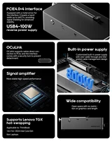 AOOSTAR AG02 EGPU Dock with OCulink USB4 Port，Built-in Huntkey 800W Power Supply, Supports TGX interface hot-swap - Image 4