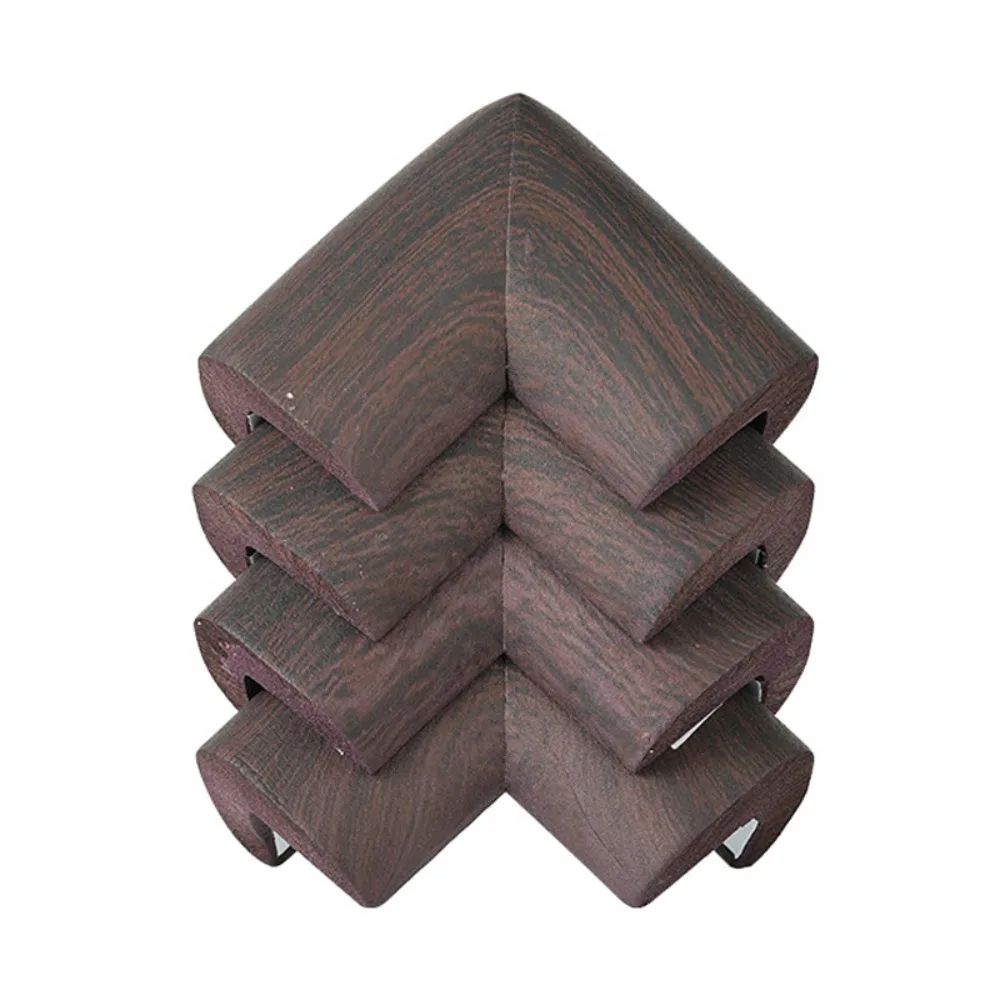 Soft Self Adhesive Wood Grain Desk Edge Guard Strip