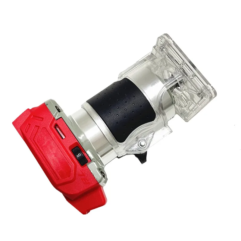 Brushless Electric Trimmer Woodworking Trimming Machine Cordless Wood Router Milling Engraving Fit For Milwaukee 18V Battery