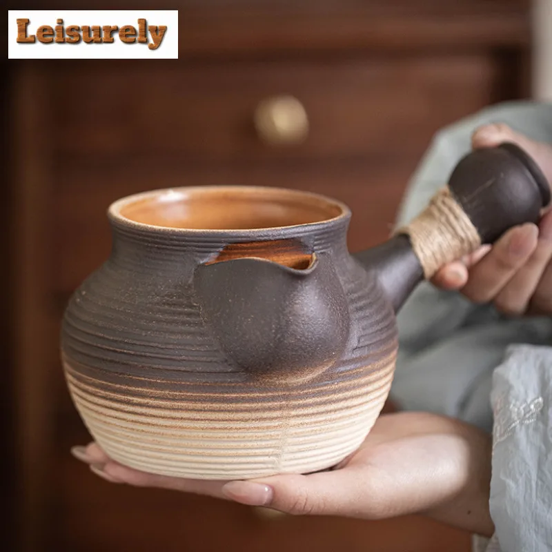 700ml Jars Pots Boiling Water Kettle Large Capacity Tea Maker Pot Herbal Medicine Kettle For Electric Ceramic Stove Tea Items