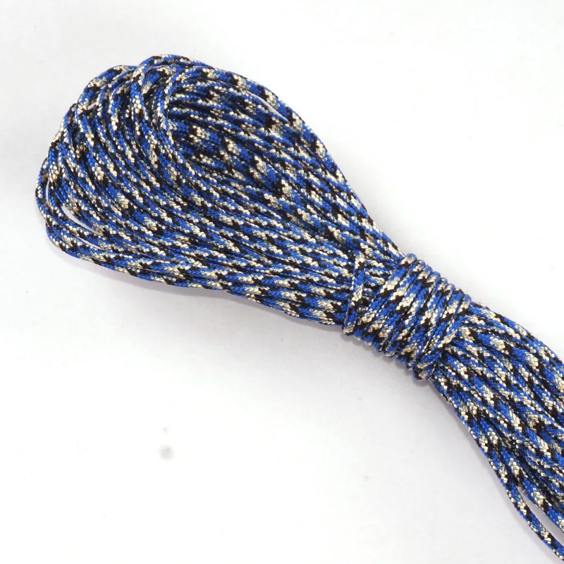 2mm Paracord Rope one stand Cores Paracord for Survival Parachute Cord Lanyard Camping Climbing Camping Rope Hiking