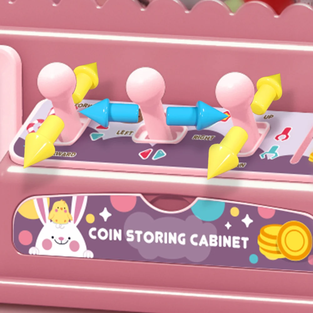 Machine à beurre à griffes pour enfants, jeu à pièces, pince à beurre,  jouets avec 10 poupées, 10 capsules de sons et musique, cadeaux pour filles  et garçons - AliExpress