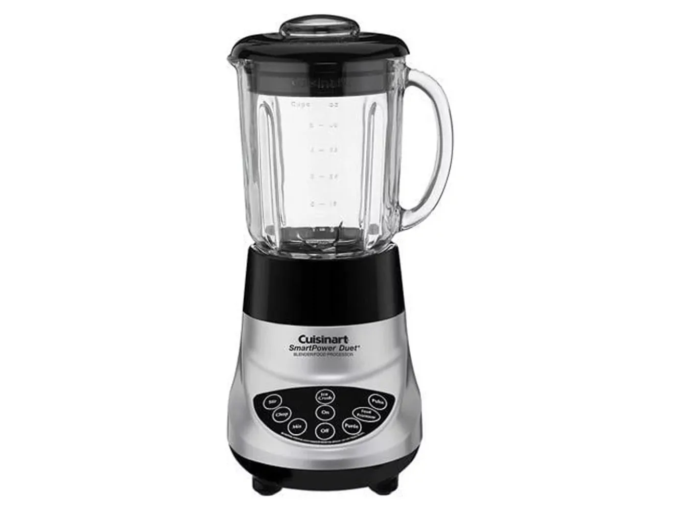 

Cuisinart Smartpower Duet /Food Processor 7 Speed Blender Brushed Chrome (BFP-703BC)