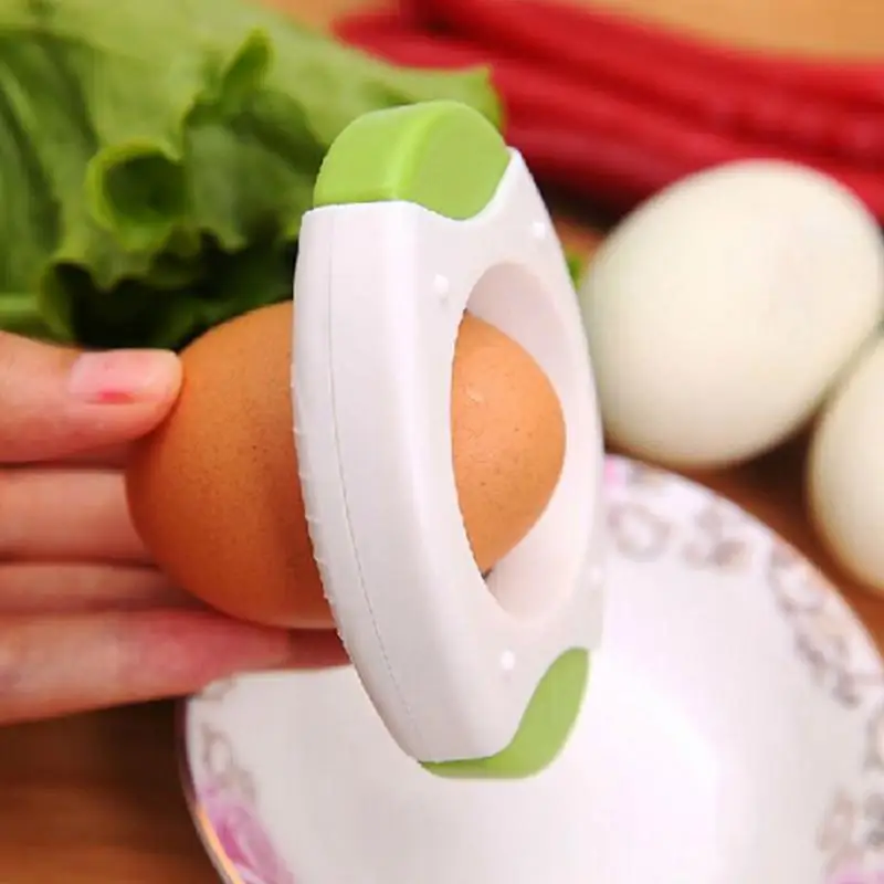 Boiled Egg Opener Eggs Topper Peeler Cookware Set Shell Remover Opener for Boiled Eggs Cutter Slicer Kitchen Gadget