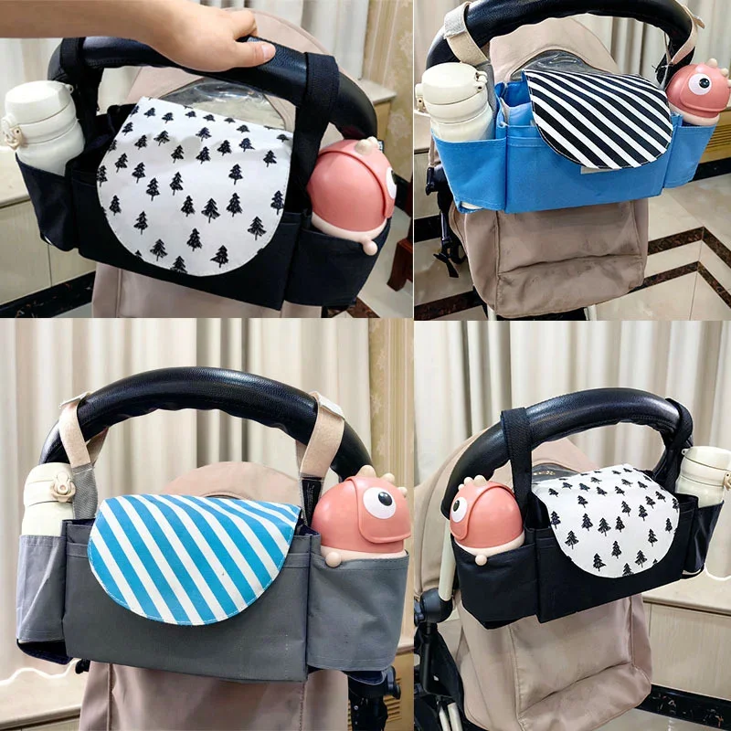 

South Korea's New Baby Stroller Hanging Bag Accessories Mommy Storage Bottle Hook Storage Bag Diaper Bag Storage