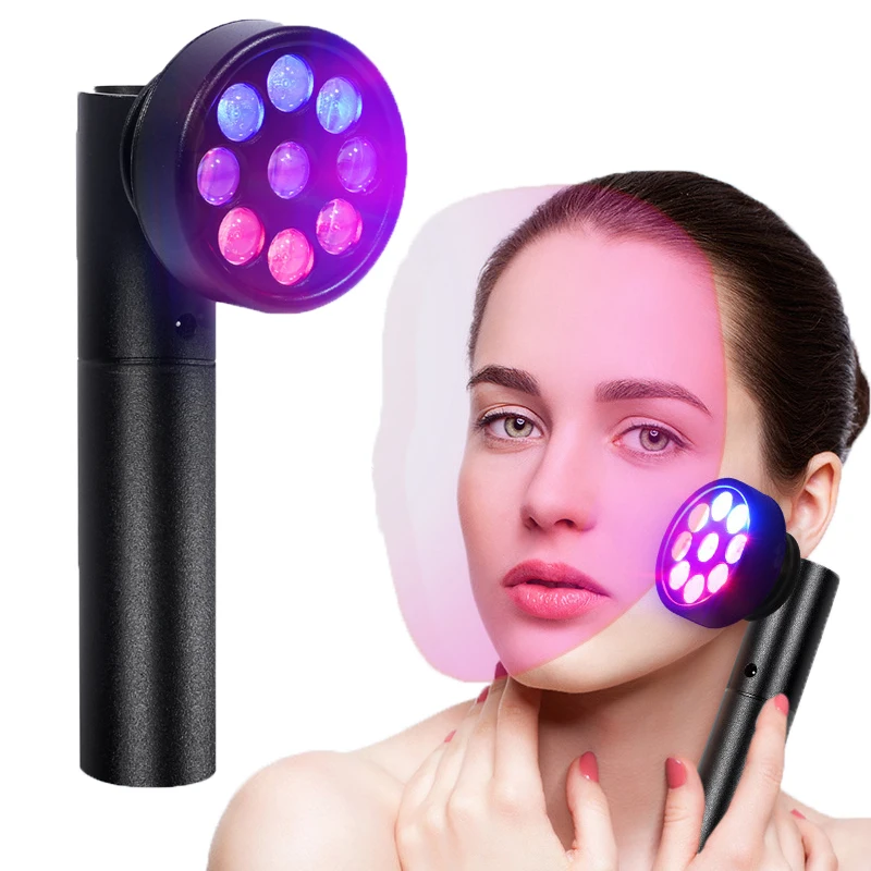 Rot Licht Therapie Gerät LED Infrarot Schmerzen Relief Haut Verjüngung Puls Modus Rot & Blau Licht Gesicht Anti Aging schönheit Maschine - AliExpress