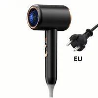 Sèche-cheveux ultra silencieux à ions négatifs, haute puissance, lumière bleue, haute vitesse, recommandé pour les salons de coiffure à domicile, nouvelle génération, 2400W 3