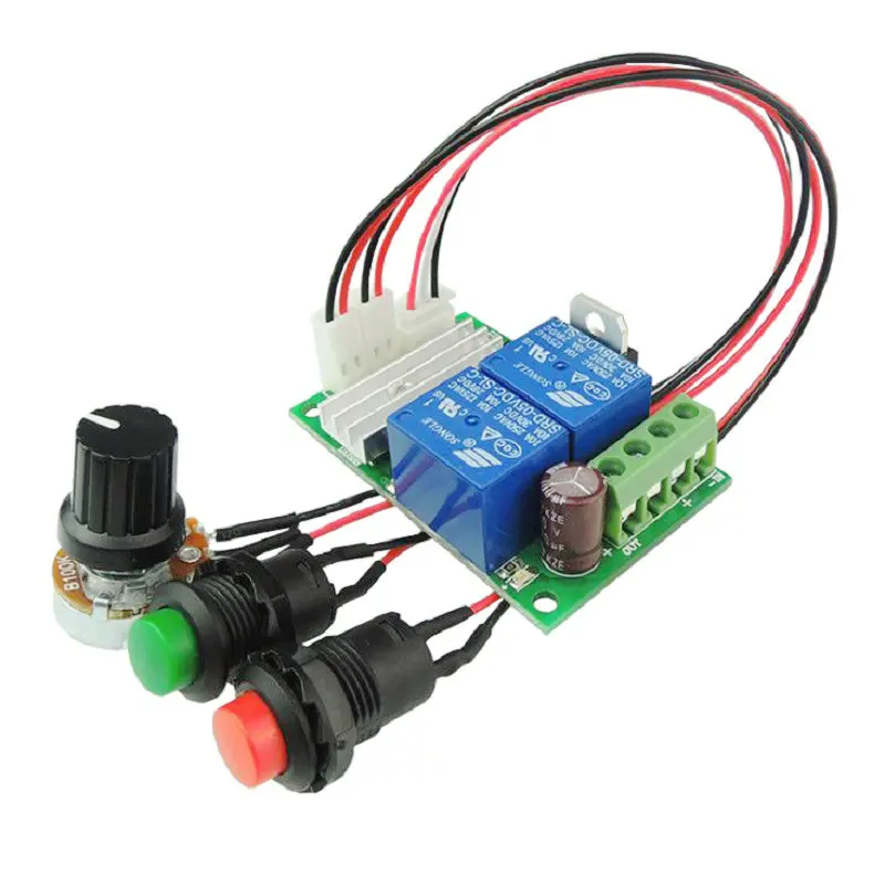 DC PWM Motor Speed Controller Forward And Reverse Switch Linear Actuator Adjustable Speed Control 6V 12V 24V dc motor speed controller motor speed controller electric motor speed controller