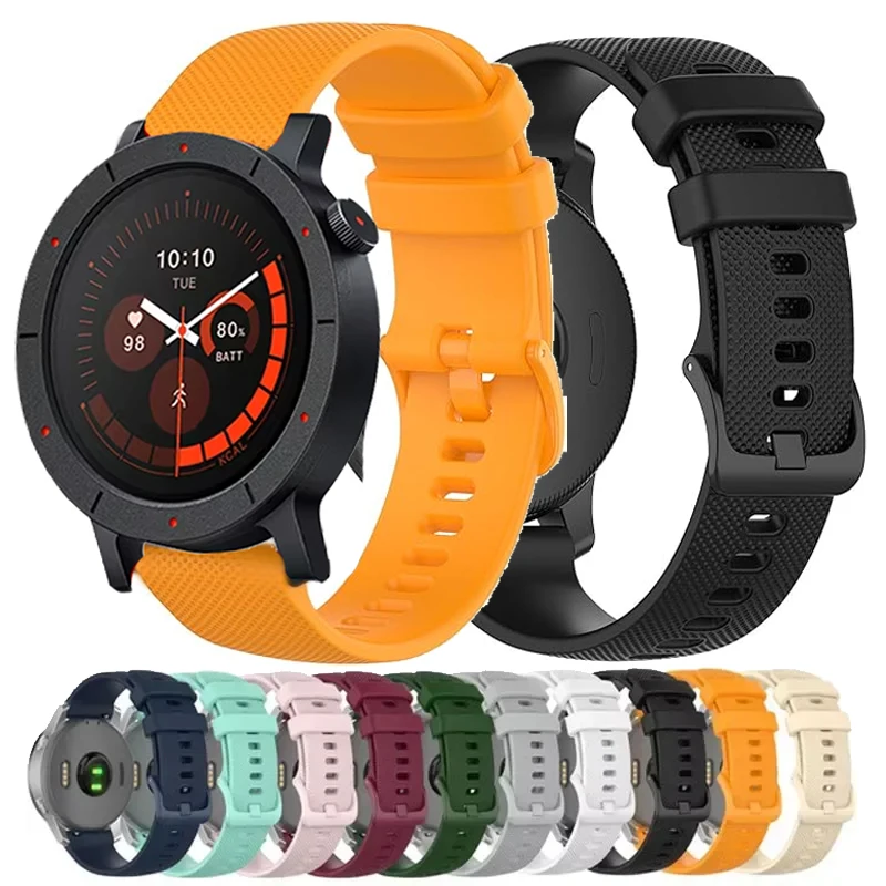 Sport Silicone Band for Smartwatch - Premium Wristband Bracelet Replacement Strap