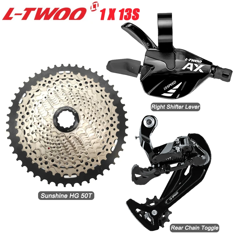 

LTWOO 13V Speed Derailleurs Groupset for Mountain Bike 1X13S Shifter Sunshine 50T Casstte MTB Bike Transmission Bicycle Parts