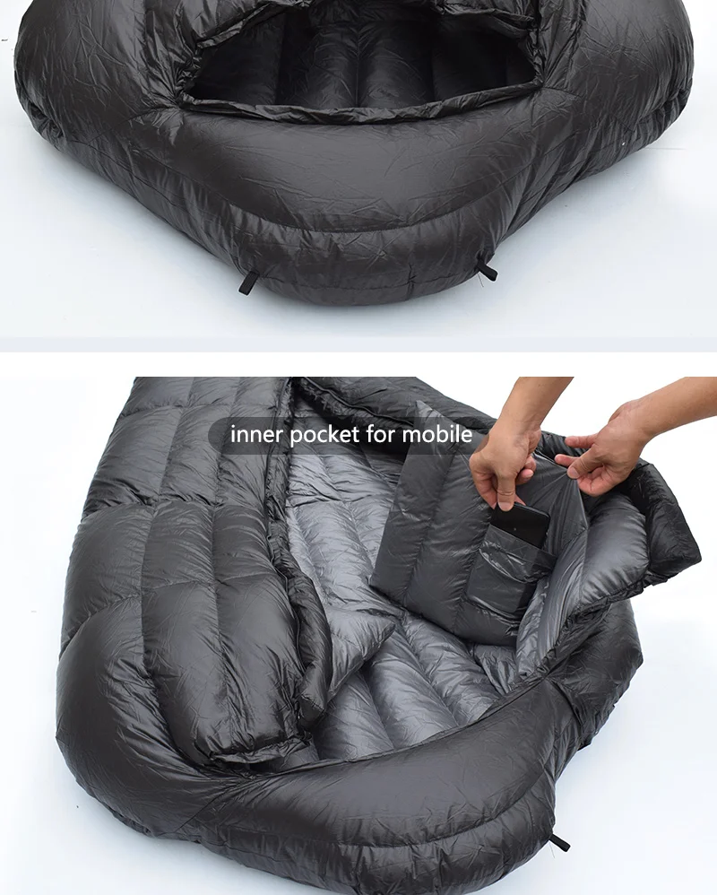 Kamperbox Winter Sleeping Bags Camping Down Sleeping Bags Winter Outdoor Ultralight Sleeping Bags Camping Equipments