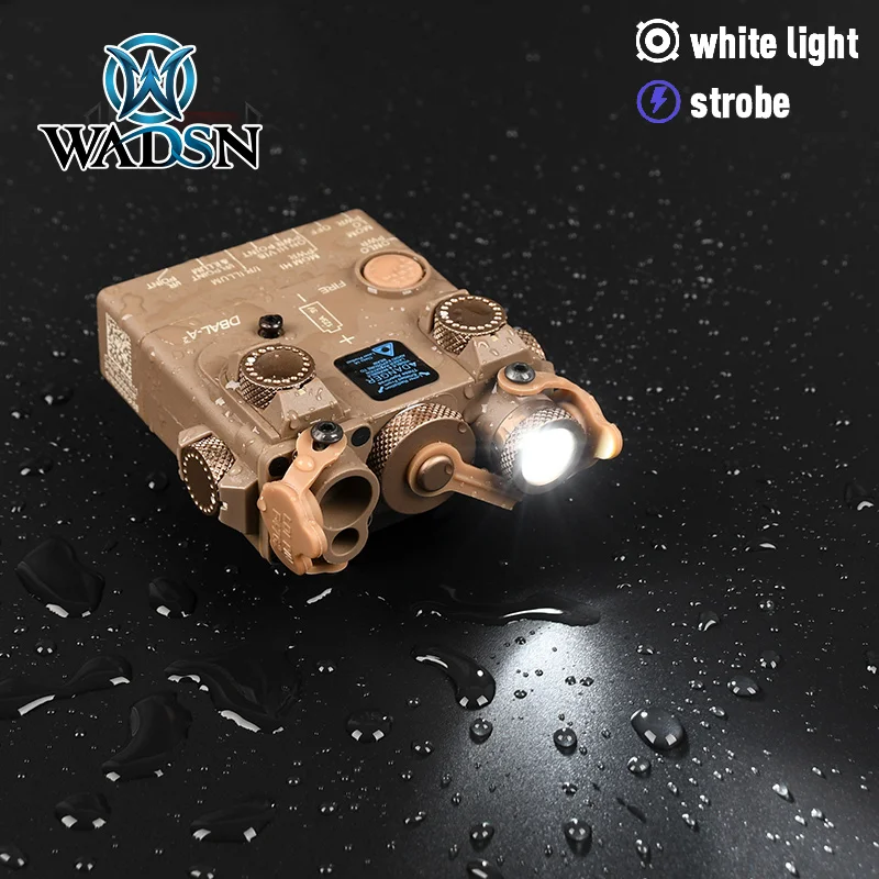 Tactical Light PEQ DBALA2 Only White LED Light Strobe Airsoft Weapon Lamp No Laser No IR CQBL